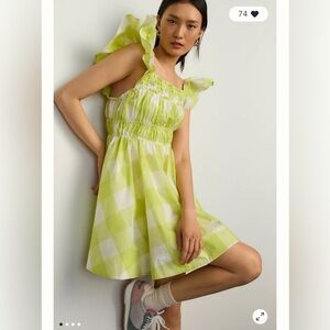 Maeve/ Anthropologie/ woman’s M  Flutter-Sleeve/ brand new Dress ⭐️Host Pick⭐️